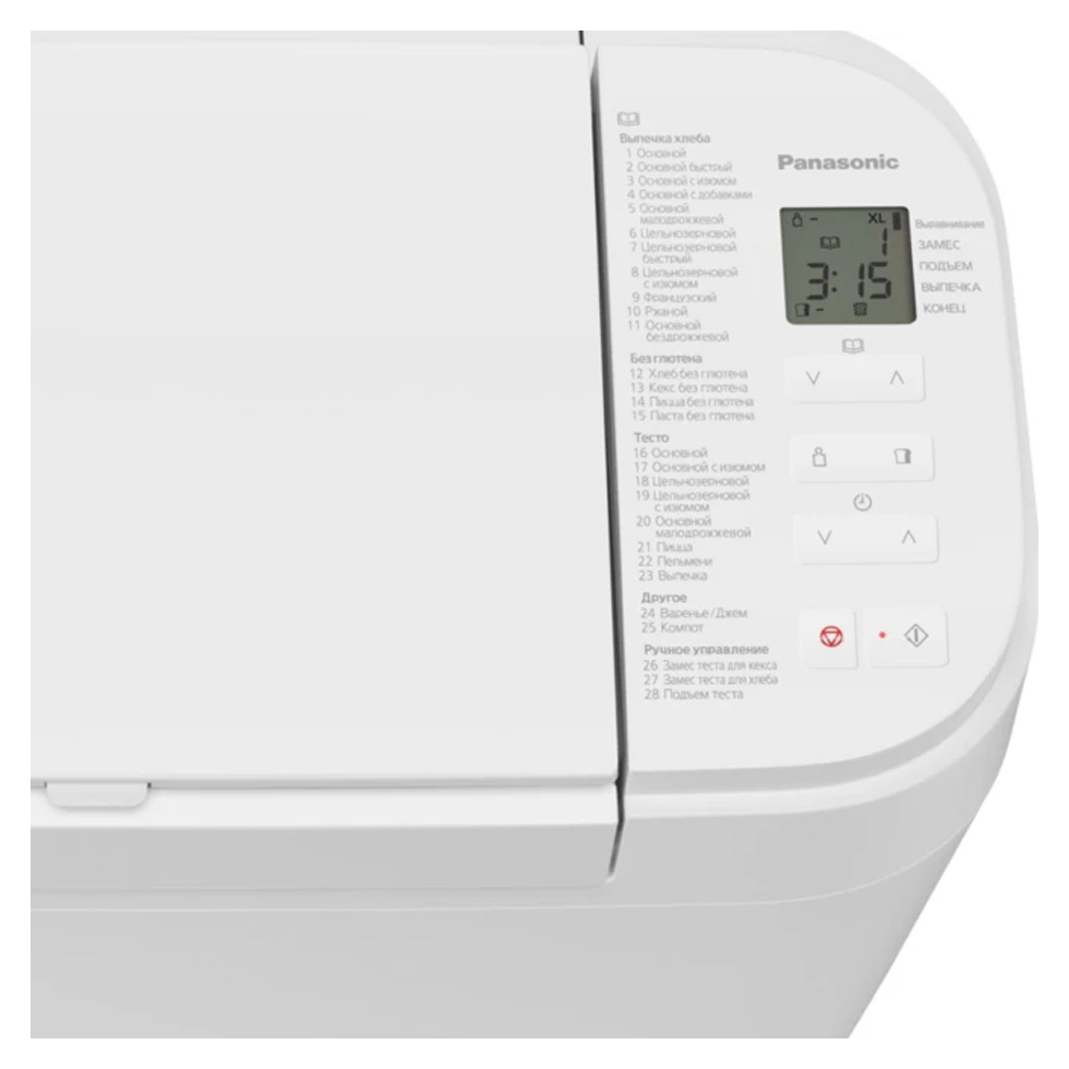 Хлебопечь Panasonic SD-R2520WTS photo 2