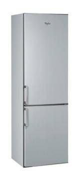 Frigider cu doua usi Whirlpool WBE3625NFTS / 349 l / 200 cm / A+ / Gri photo 1 Frigider cu doua usi Whirlpool WBE3625NFTS / 349 l / 200 cm / A+ / Gri photo 1