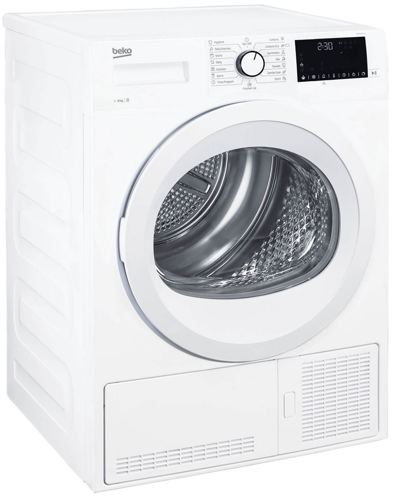 Masina de uscat rufe Beko DS8139TX / 8 kg / B / Alb photo 2
