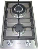 Встраиваемая  газовая панель Tornado XFS 3021 TX Turbo Iron Inox thumbnav