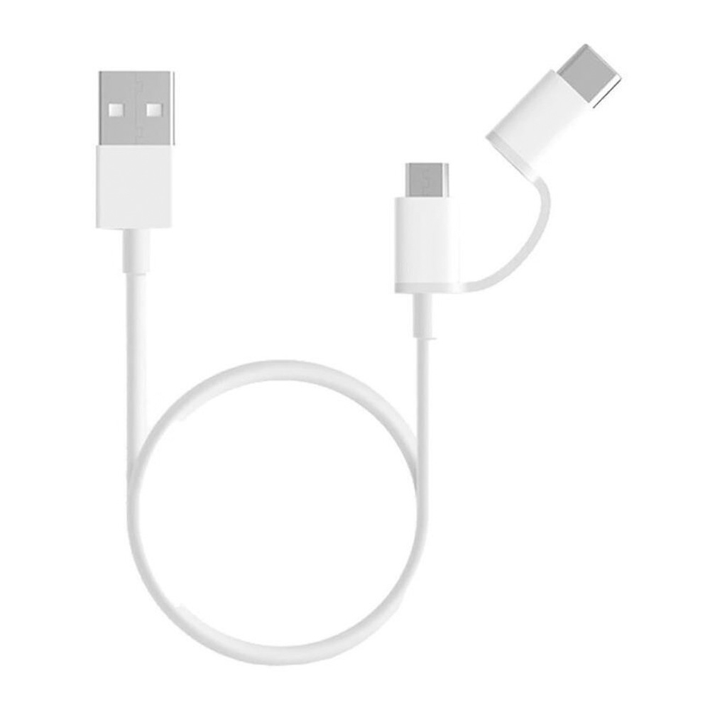 Cablu  2 in 1 USB-A - USB Type-C+ Micro USB Type C Xiaomi SJV4082TY photo 1