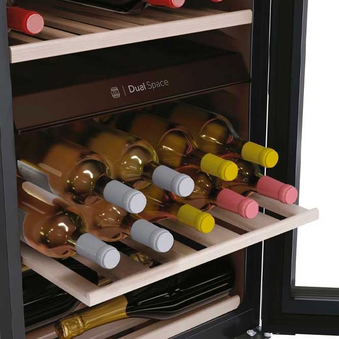 Frigider de vin Haier HWS42GDAU1 / 42 sticle / 82 cm / G / Negru photo 3