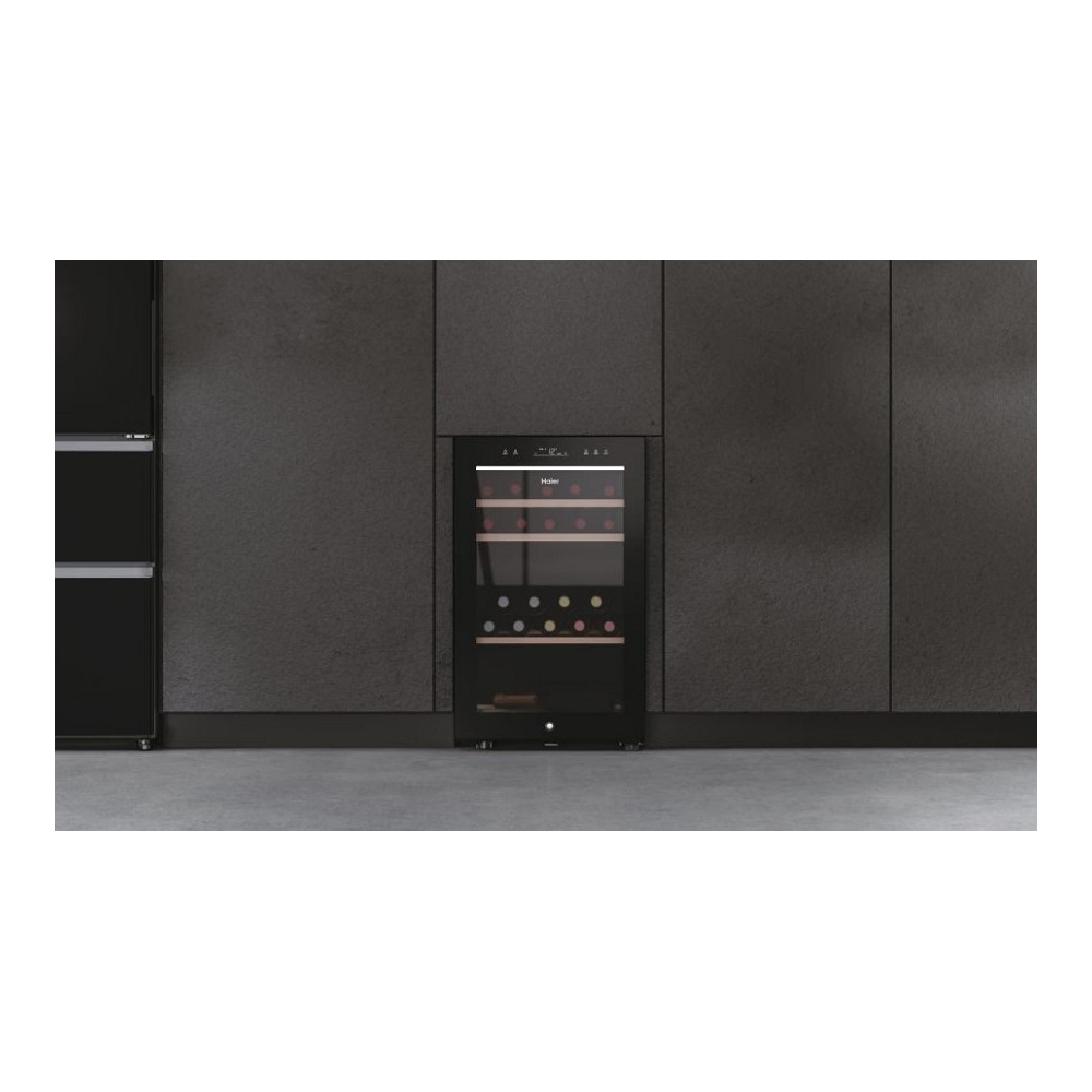 Frigider de vin Haier HWS42GDAU1 / 42 sticle / 82 cm / G / Negru photo 4