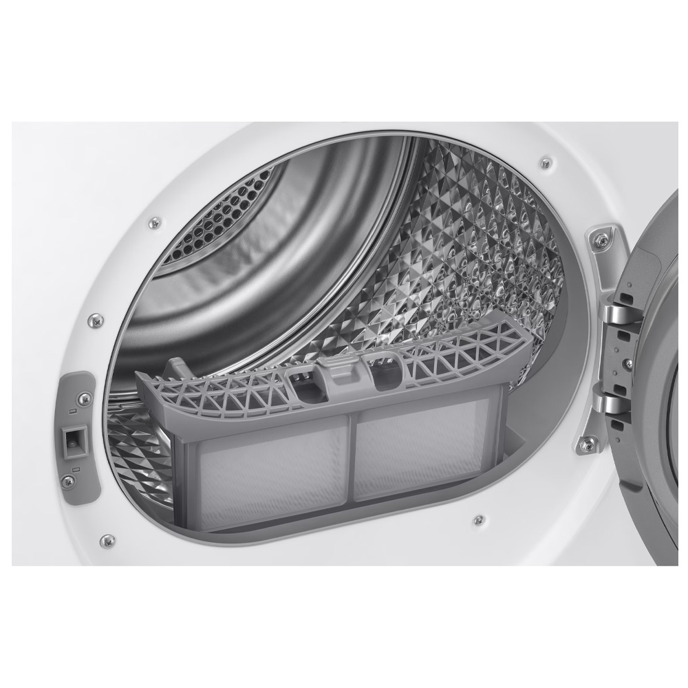 Masina de uscat rufe Samsung DV90DB7845GEU4 / 9 kg / A / Alb photo 4