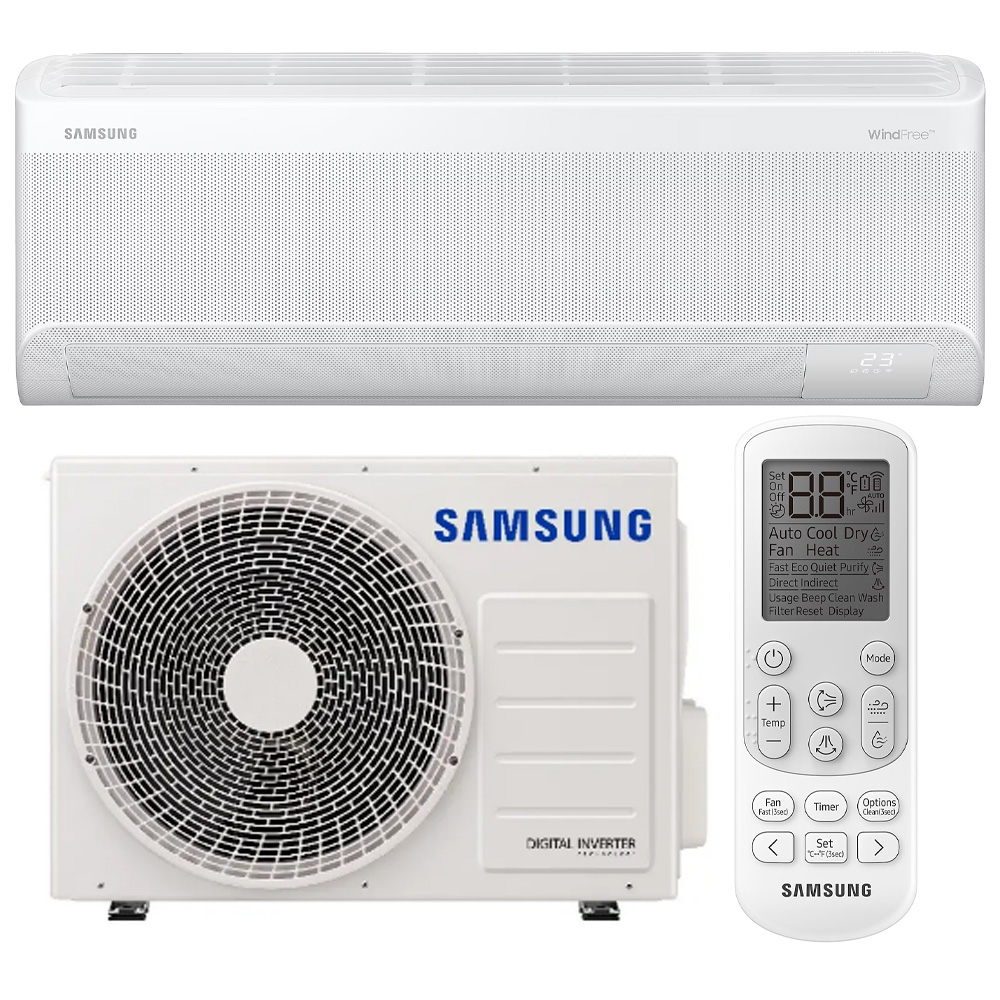 Кондиционер Samsung AR60F09C1BWNUA 9000 BTU / 25 м2 / Инверторный / Wi-Fi R32 / A++ photo 1 Кондиционер Samsung AR60F09C1BWNUA 9000 BTU / 25 м2 / Инверторный / Wi-Fi R32 / A++ photo 1