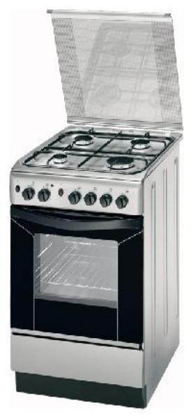 Plita de gaz Indesit KN3G1 X/UA / 4 arzatoare / 50 cm / Inox photo 1