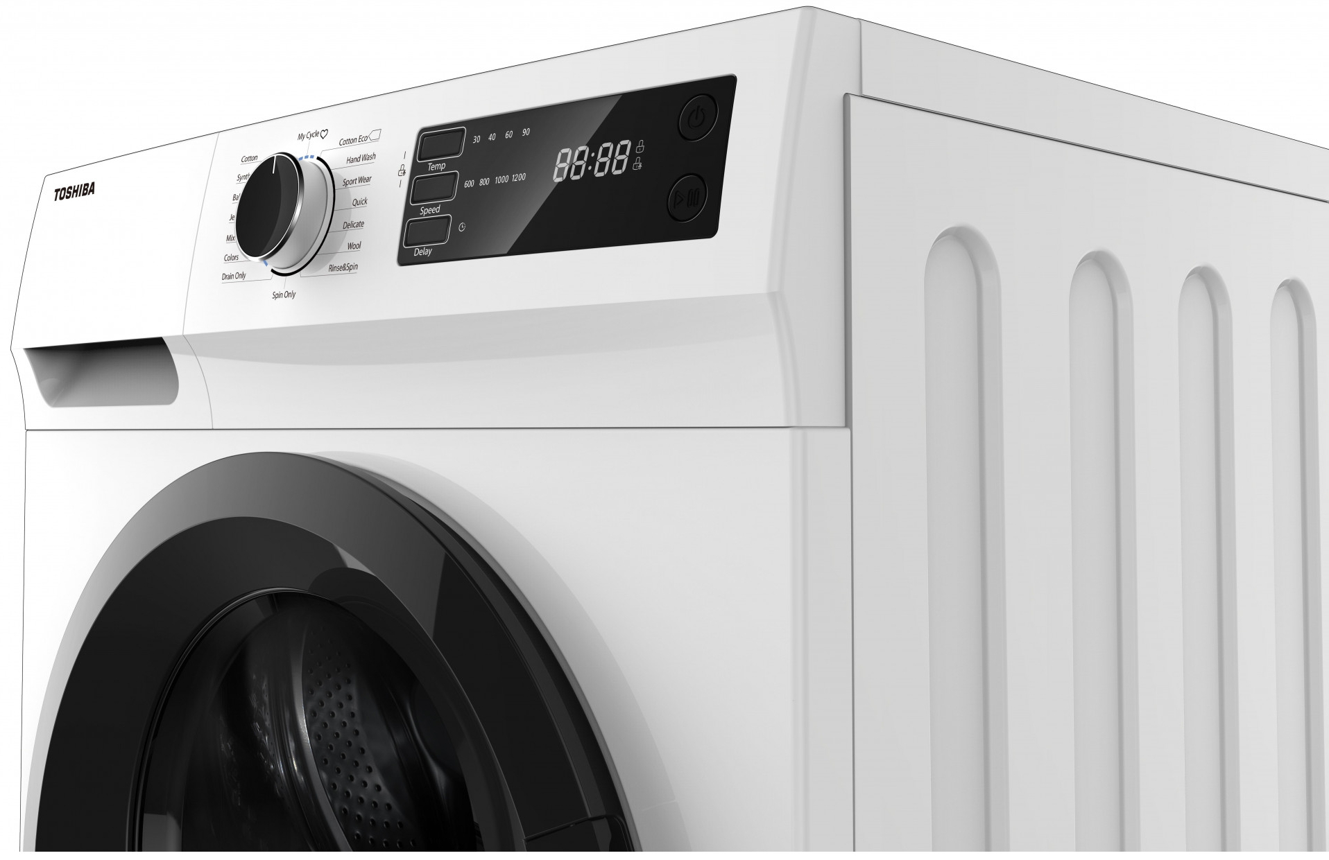 Masina de spalat Toshiba TW-BJ80S2UA 7 kg / 1200 rot/min / A+++ / Alb photo 4