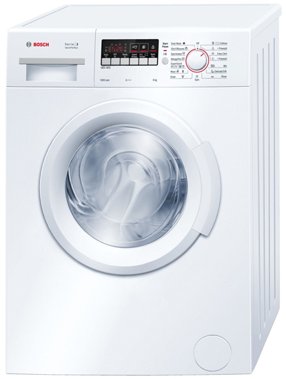 Стиральная машина Bosch WAB20262BY 6 кг / 1000 об/мин / A+++ / Белый photo 1 Стиральная машина Bosch WAB20262BY 6 кг / 1000 об/мин / A+++ / Белый photo 1