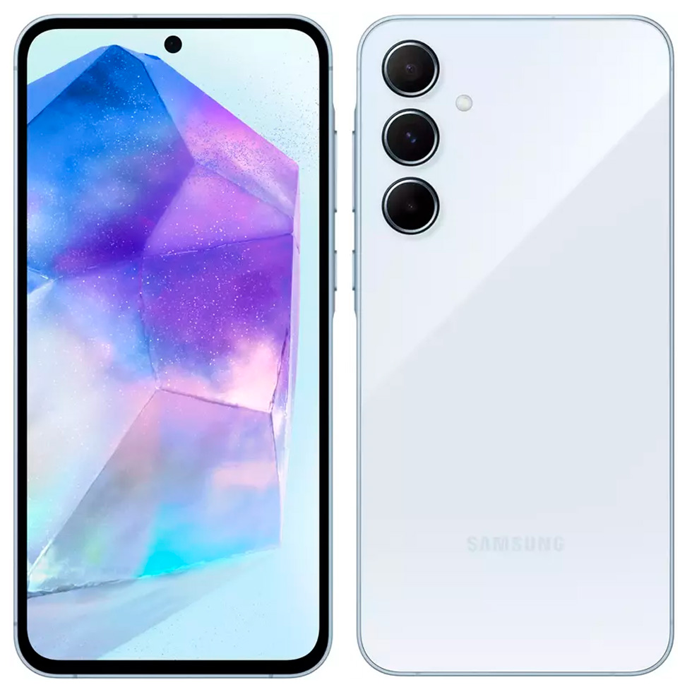 Смартфон Samsung Galaxy A55 / 6.6'' / 8 ГБ / 256 ГБ / Светло-синий photo 2