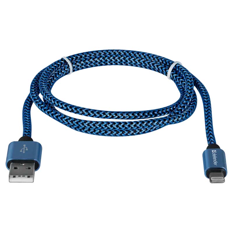 Cablu USB-A - Lightning Defender ACH01-03T PRO USB2.0 photo 2