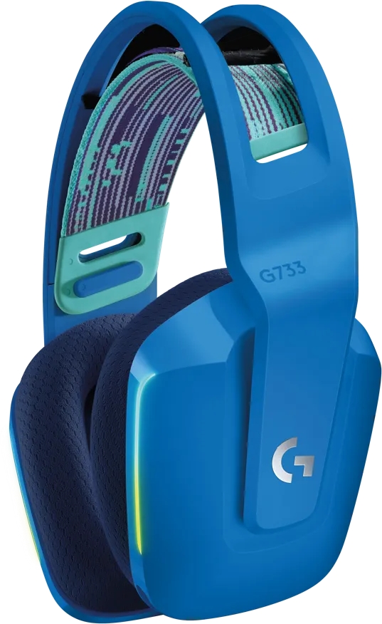 Căști Logitech G 733 Blue Fara fir / Gaming / Blue photo 3