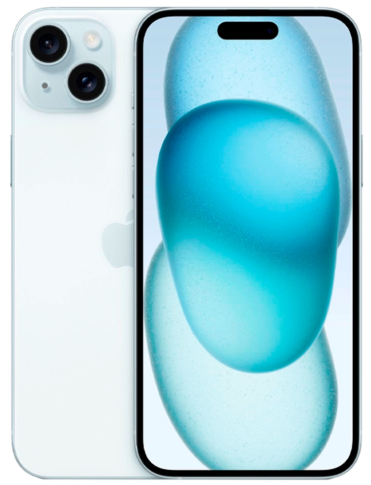 Смартфон Apple iPhone 15 Plus / 6.7'' / 6 ГБ / 128 ГБ / Синий photo 1 Смартфон Apple iPhone 15 Plus / 6.7'' / 6 ГБ / 128 ГБ / Синий photo 1