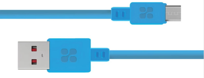 Кабель USB-A - Micro USB Promate MicroCord-1 1.2 /1.2м /Cиний photo 1