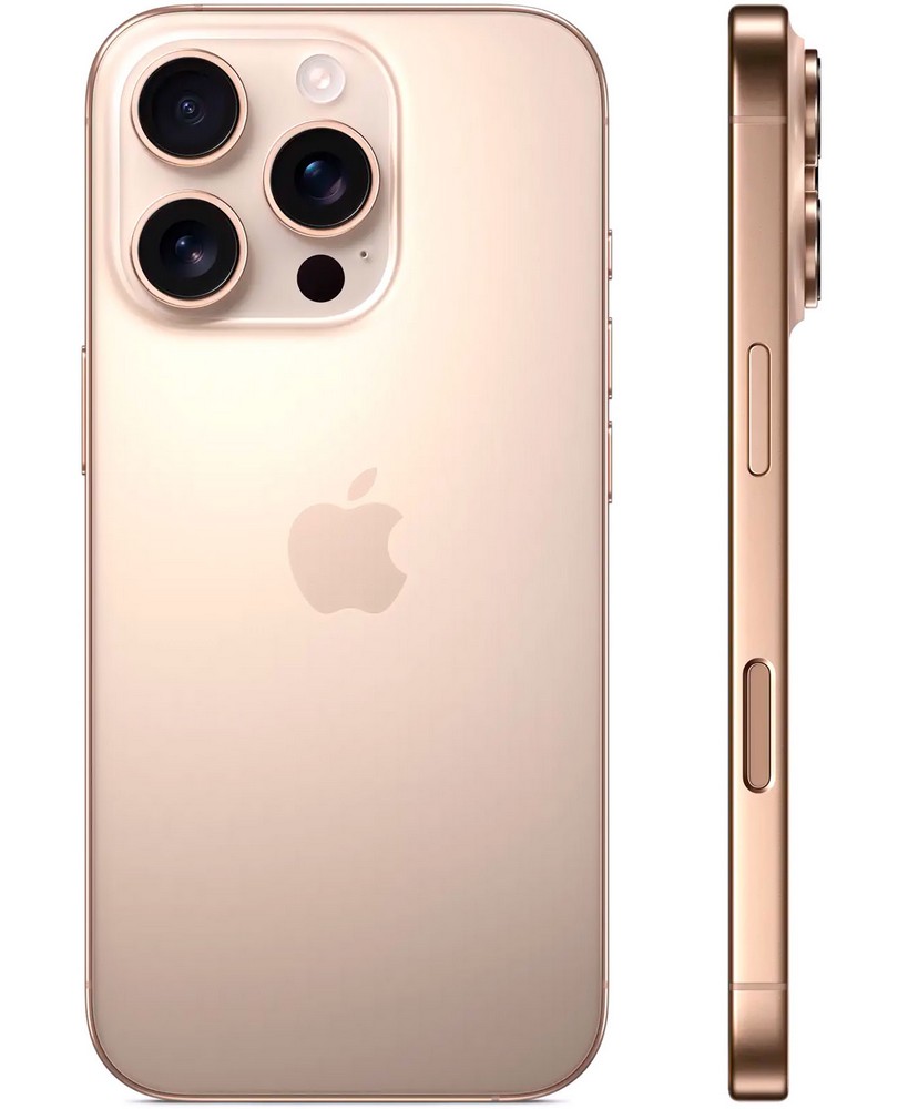 Смартфон Apple iPhone 16 Pro / 6.3'' / 8 ГБ / 1 ТБ / Desert Titanium photo 4