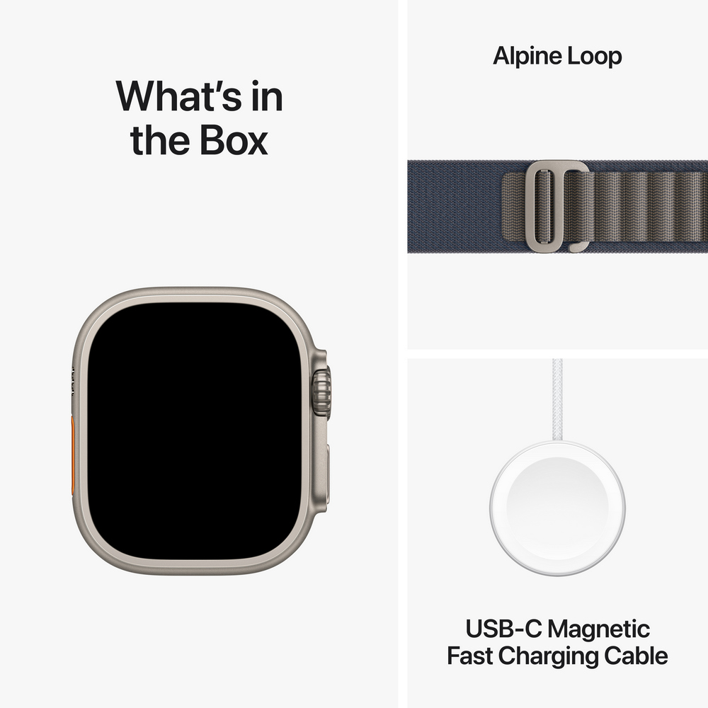 Смарт часы Apple Watch Ultra 2 49mm Titanium 1.92 photo 9