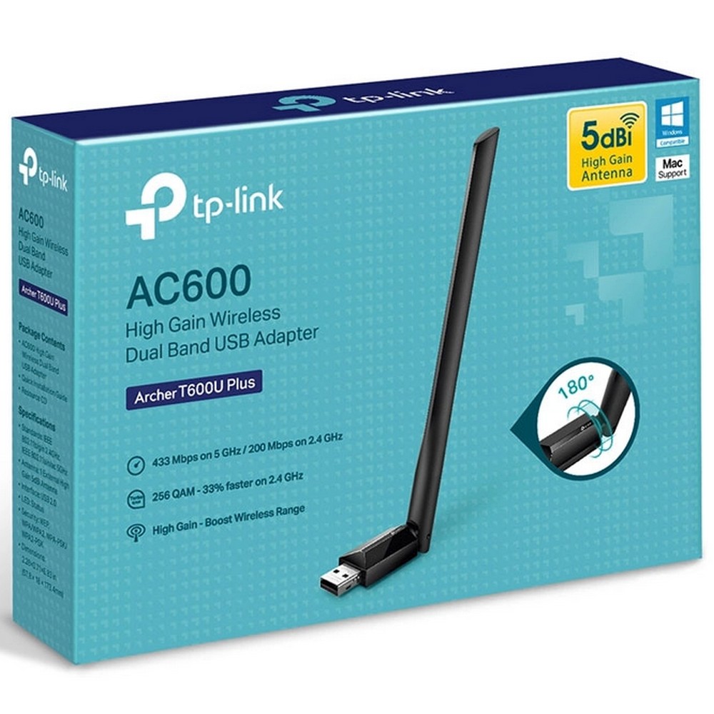 Приемник Wi-Fi TP-Link Archer T600U Plus photo 4