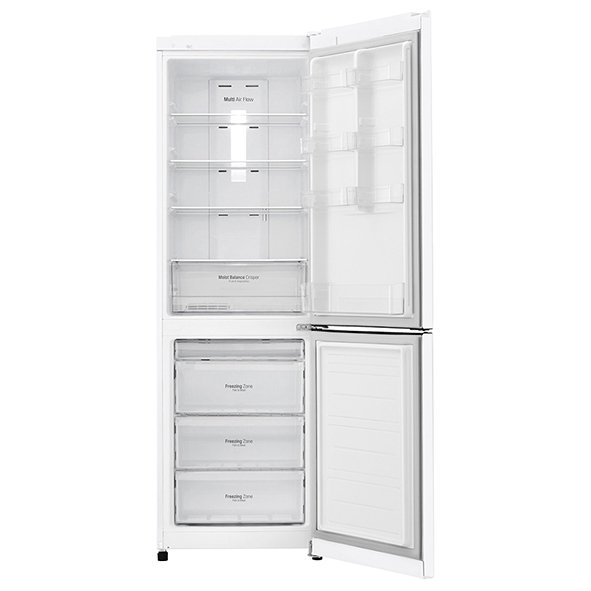 Frigider cu doua usi LG GAB429SQUZ / 302 l / 191 cm / A++ / Alb photo 4