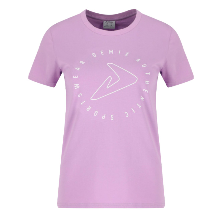 Футболка Demix TEE 42 Фиолетовый Женский photo 1 Футболка Demix TEE 42 Фиолетовый Женский photo 1