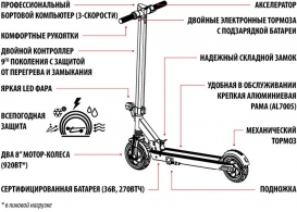 Trotineta electrica iconBIT STREETDUOV2 thumbnav 4