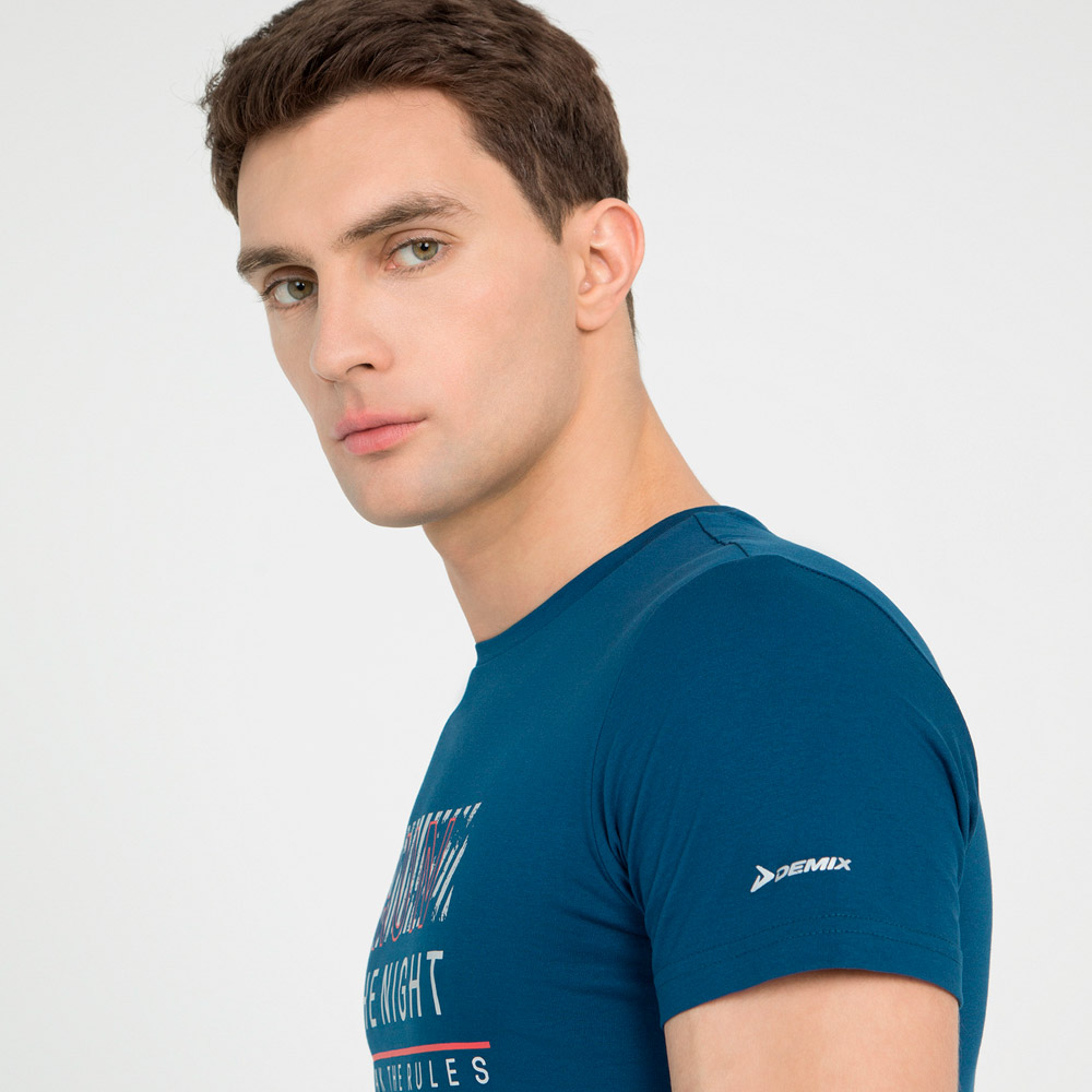 Tricou bărbătesc Demix XL Albastru photo 4