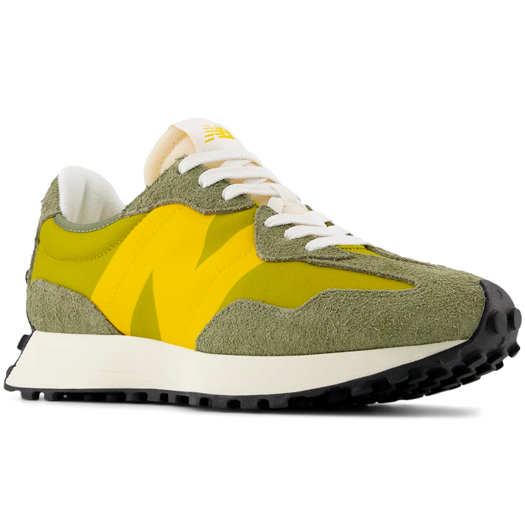 Кроссовки New Balance 327 / Унисекс / 43 / Зеленый/Желтый photo 3
