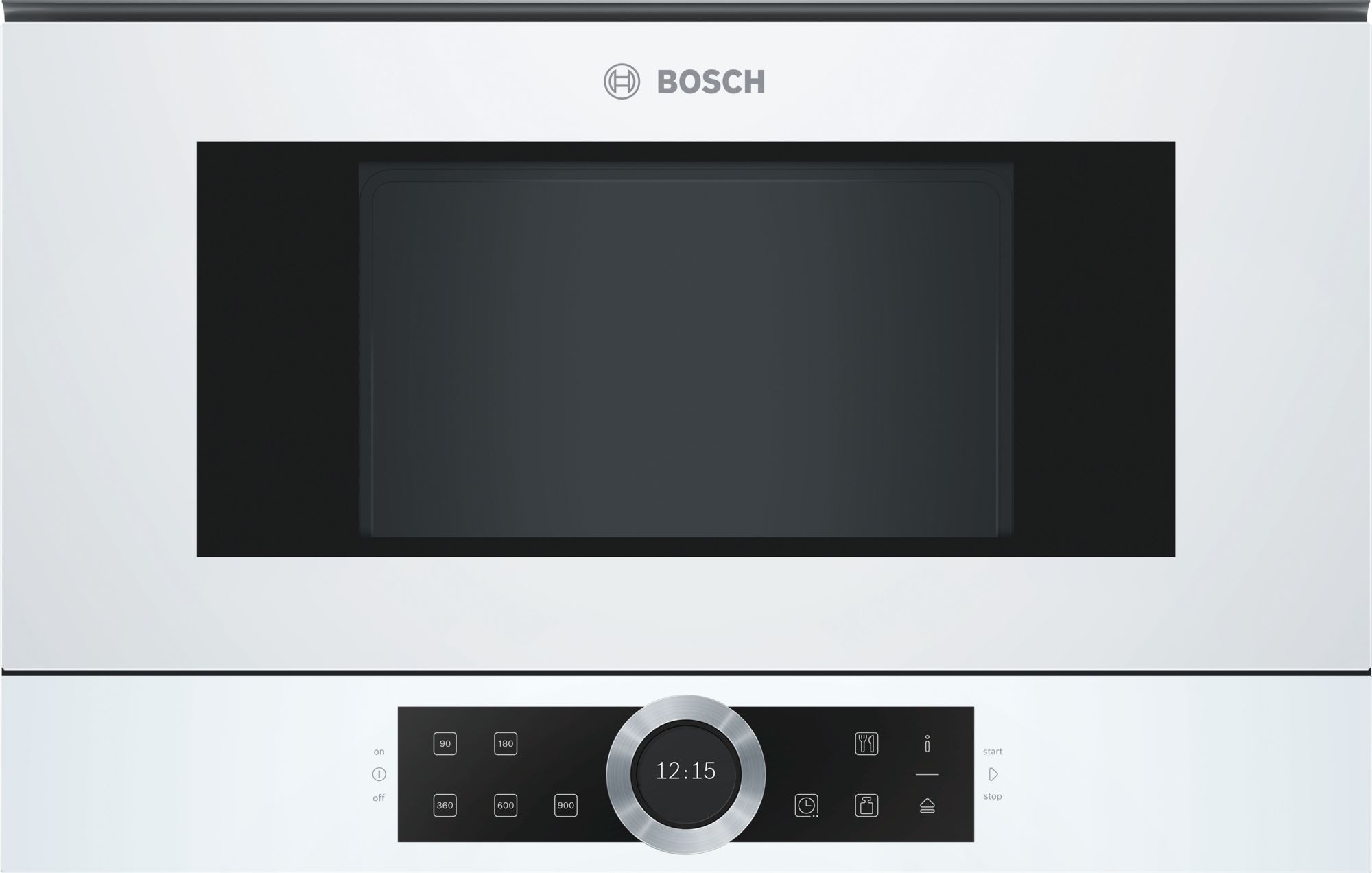 Cuptor cu microunde Bosch BFL634GW1 900 W / 21 l / Alb photo 1 Cuptor cu microunde Bosch BFL634GW1 900 W / 21 l / Alb photo 1