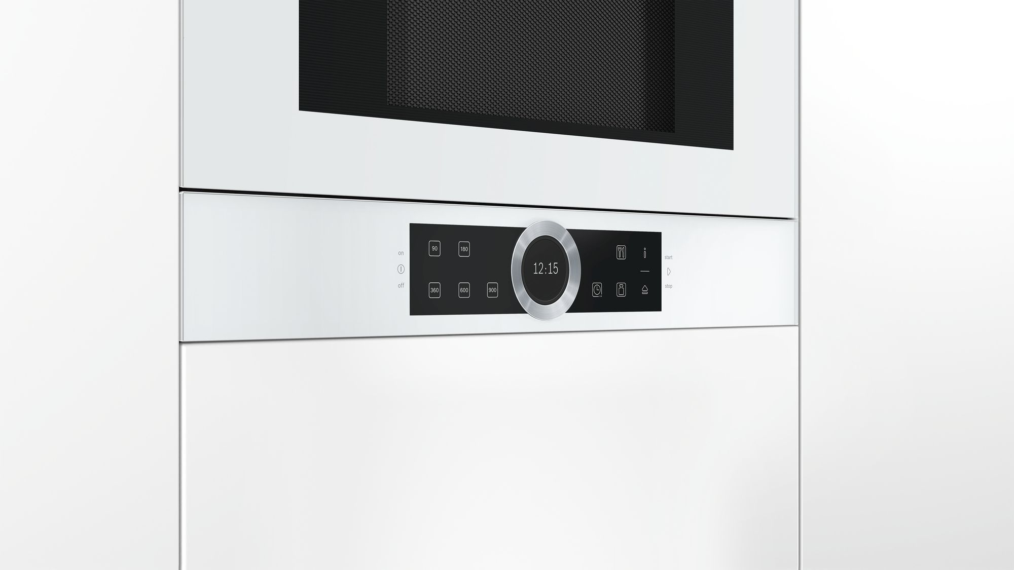 Cuptor cu microunde Bosch BFL634GW1 900 W / 21 l / Alb photo 2