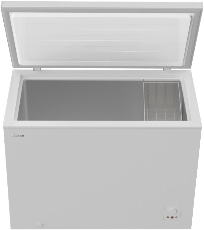 Lada frigorifica Hisense FC386D4AW1, 297 l, 84.2 cm, A+, Alb photo 2