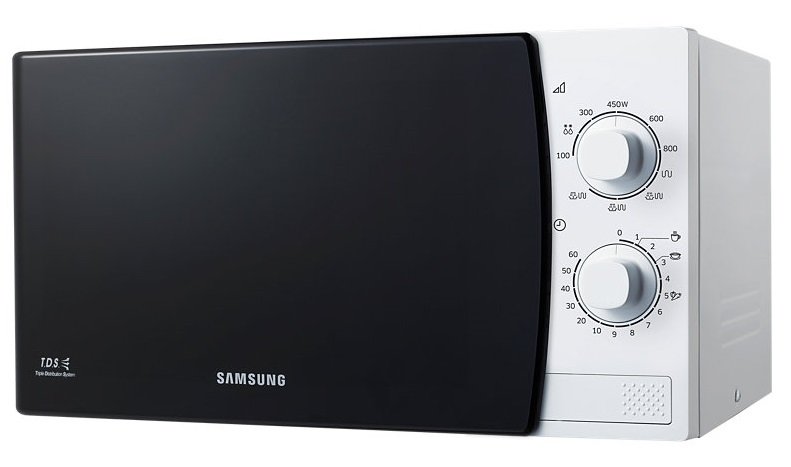 Cuptor cu microunde Samsung GE81KRW-1 800 W / 23 l / Alb photo 1 Cuptor cu microunde Samsung GE81KRW-1 800 W / 23 l / Alb photo 1