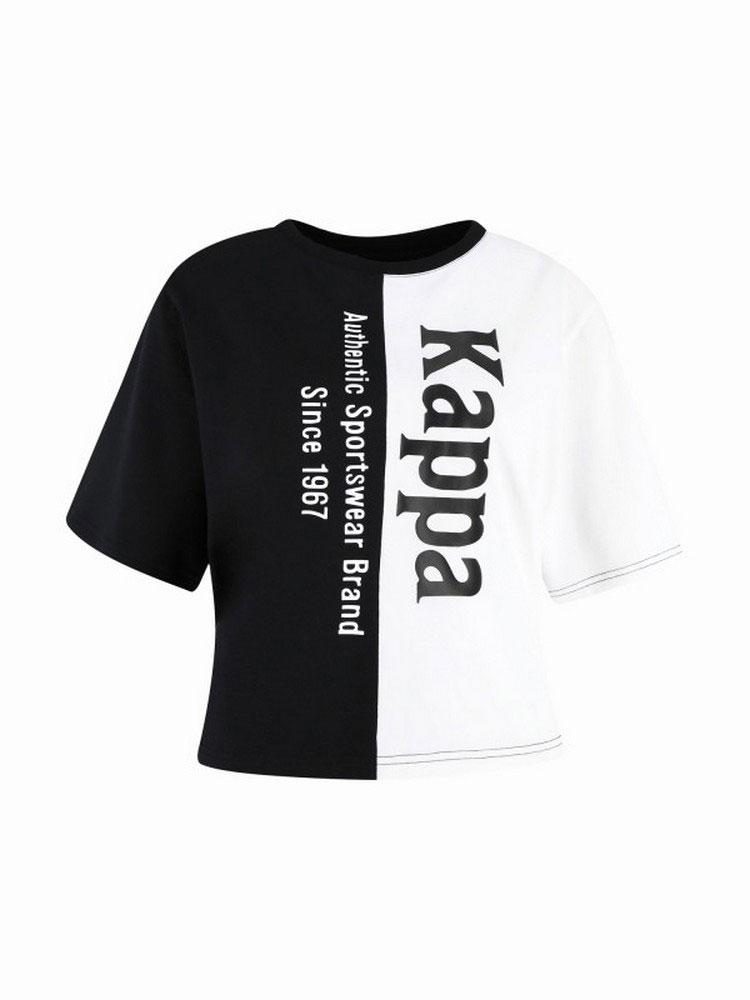 Tricou Kappa W Tee 46-48 Negru Femei photo 1 Tricou Kappa W Tee 46-48 Negru Femei photo 1
