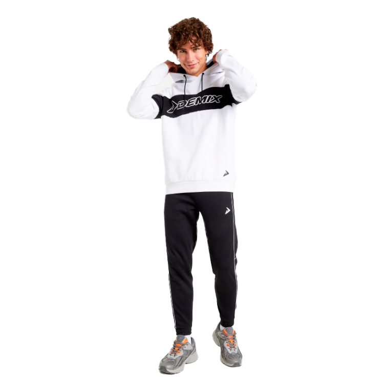 Hanorac pt bărbați Demix JACKET 54 Alb photo 4