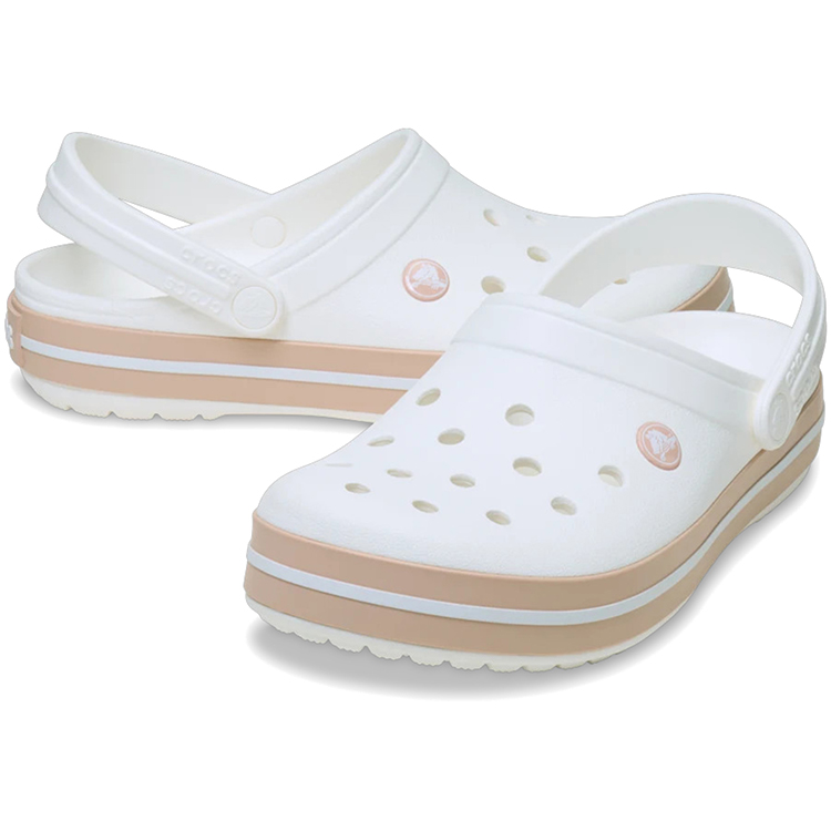 Slapi Crocs Crocband pt Femei / 38-39 / Alb photo 2