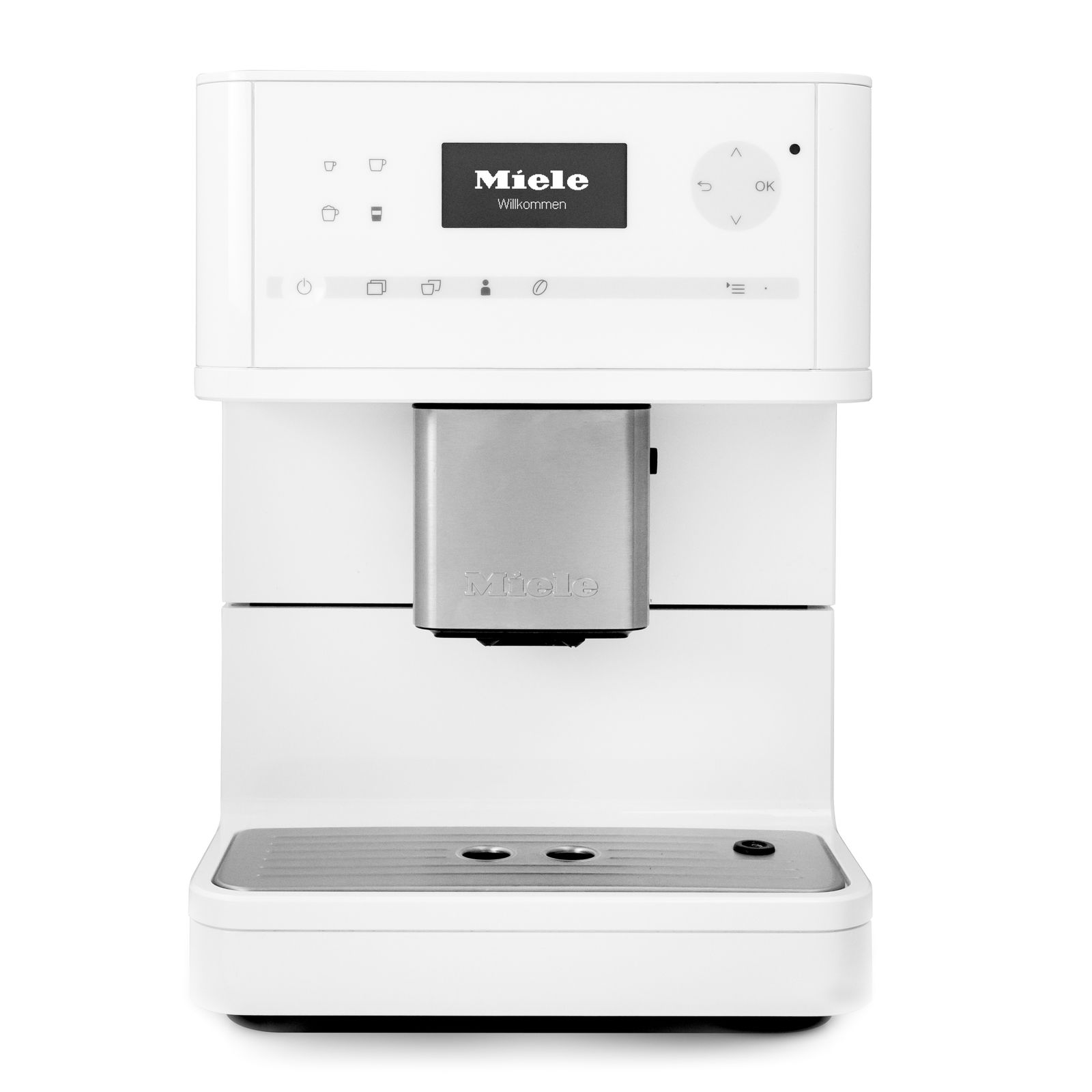 Aparat de cafea Espresso Miele CM6150 Lotos white / 15 bar / Espresso photo 2