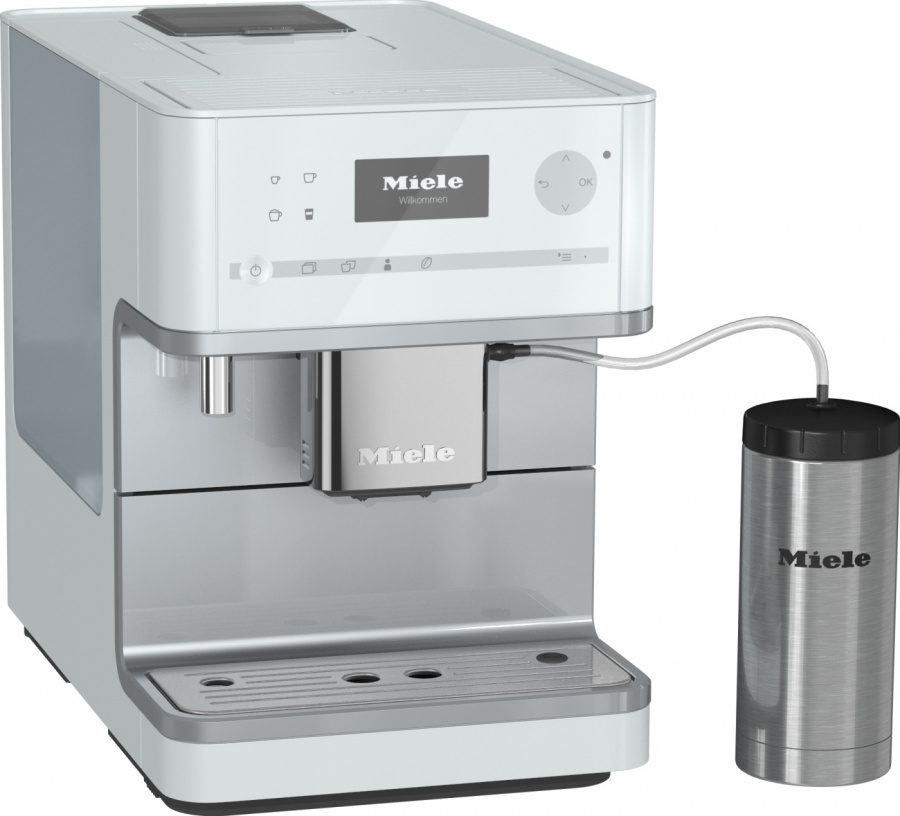 Aparat de cafea Espresso Miele CM6350 Lotos white / 15 bar / Espresso photo 1 Aparat de cafea Espresso Miele CM6350 Lotos white / 15 bar / Espresso photo 1