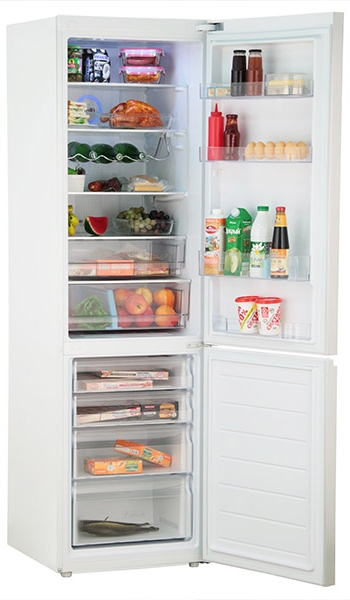 Frigider cu doua usi Haier C2F637CGWG / 386 l / 199.8 cm / A+ / Alb photo 4