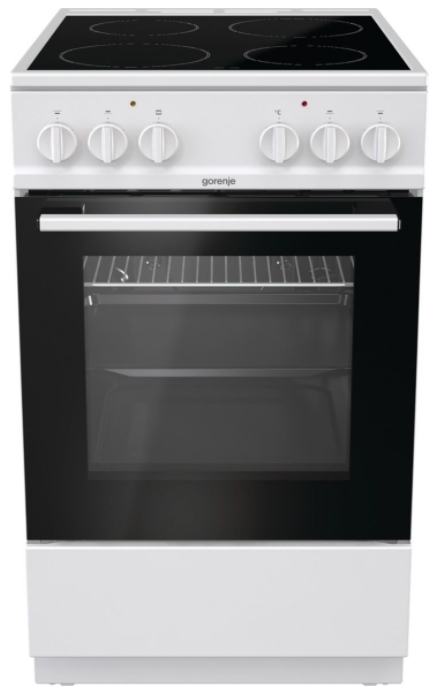 Электрическая плита Gorenje EC5111WG / 4 конфорок / Стеклокерамика photo 1