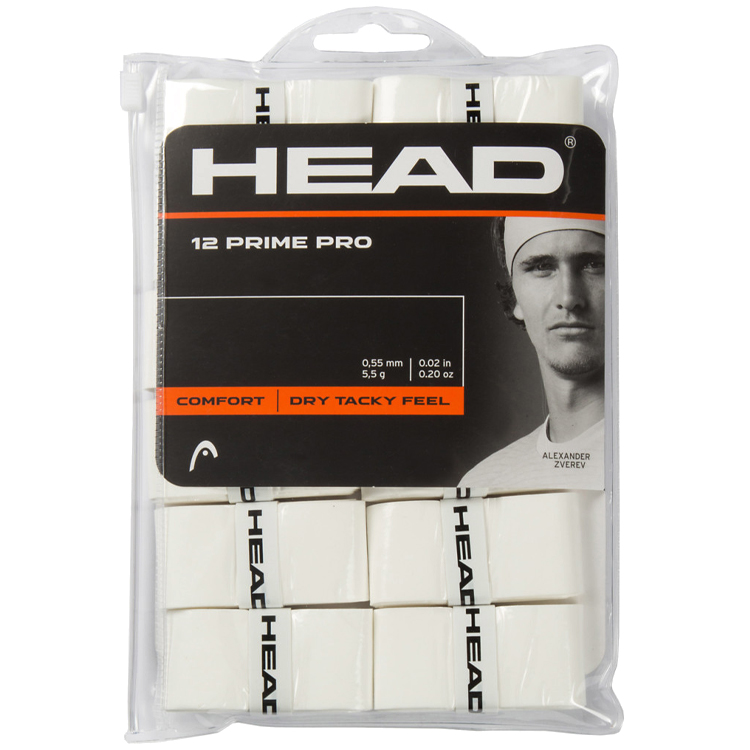 Banda p/u racheta HEAD GRIP PRIME PRO 285329 Alb photo 1 Banda p/u racheta HEAD GRIP PRIME PRO 285329 Alb photo 1