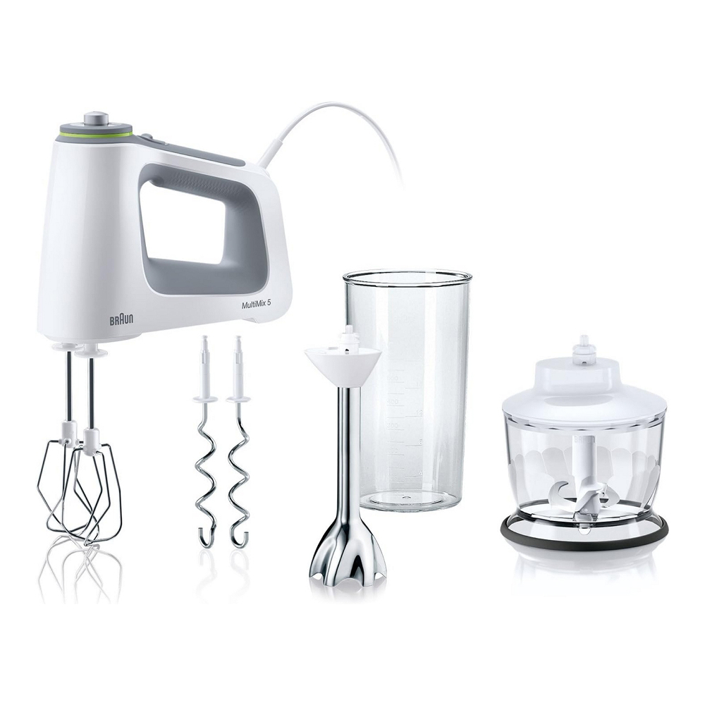 Миксер Ручной Braun HM5137WH / 9 скоростей / Белый photo 1