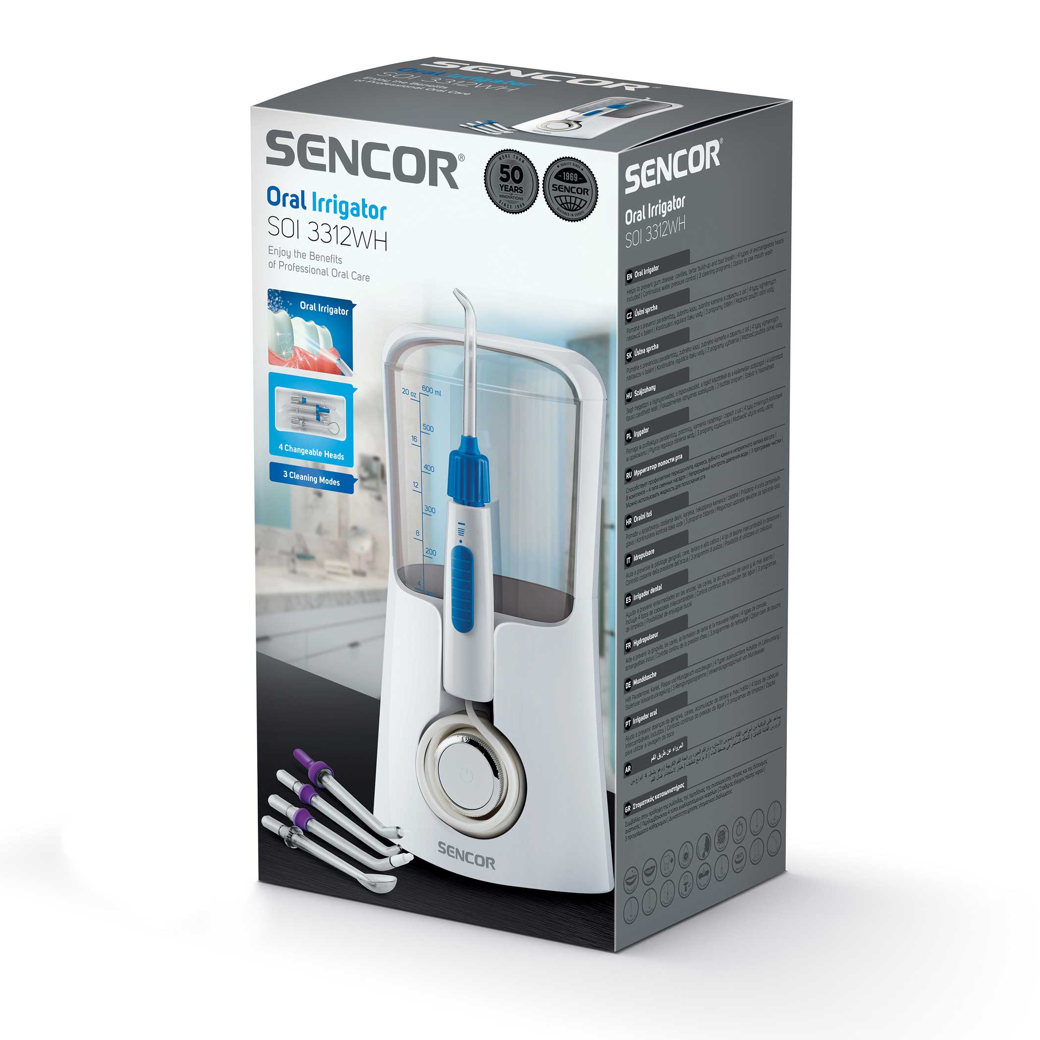 Ирригатор Sencor SOI3312WH photo 8