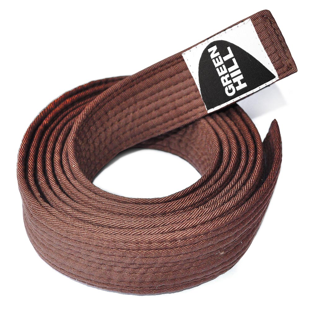 Centura de karate Green Hill KBO-1014 Karate Belt 280cm Maro photo 1 Centura de karate Green Hill KBO-1014 Karate Belt 280cm Maro photo 1