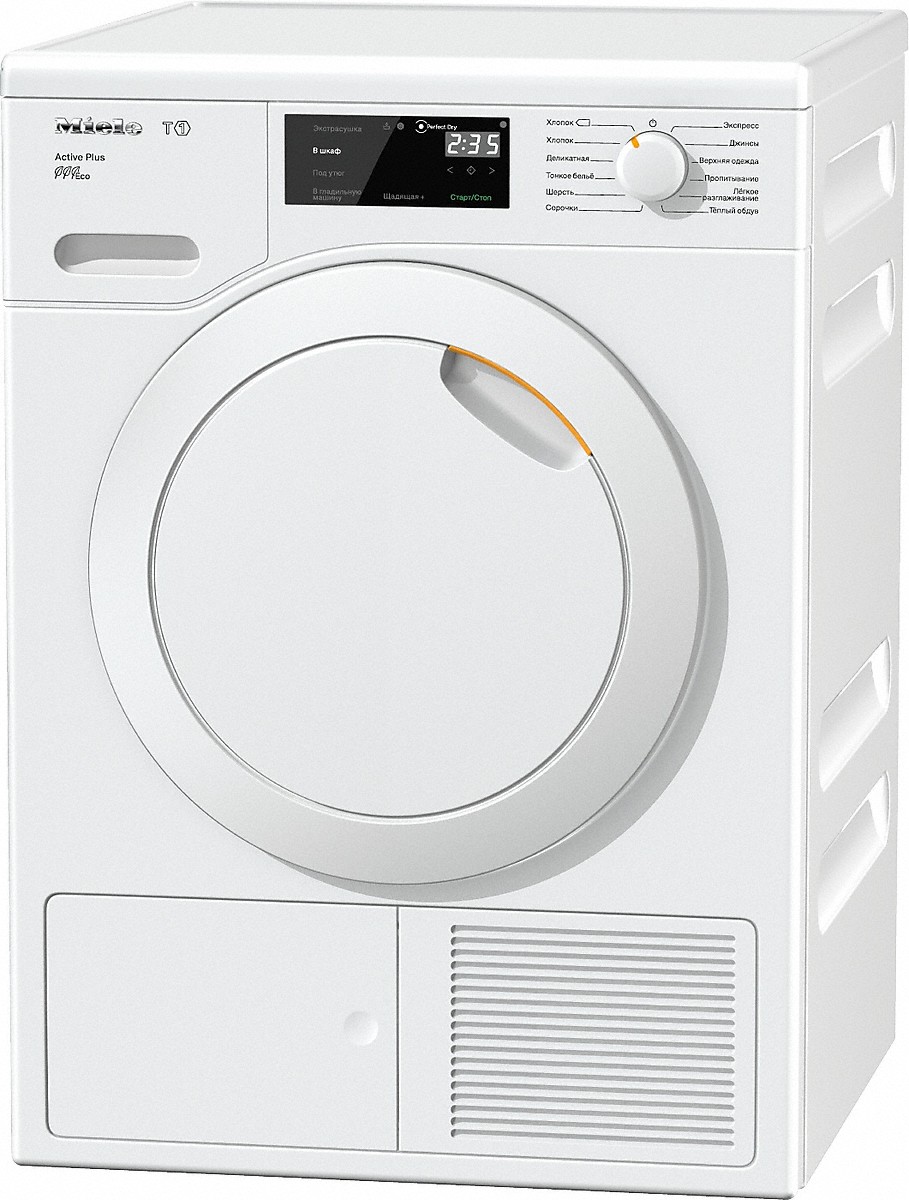 Сушильная машина Miele TCE520WP / 8 кг / A+++ / Белый лотос photo 1