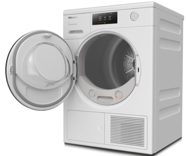 Сушильная машина Miele TCR780WP / 9 кг / A+++ / Белый лотос photo 2
