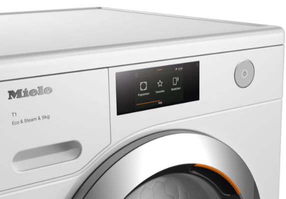 Сушильная машина Miele TCR780WP / 9 кг / A+++ / Белый лотос photo 3