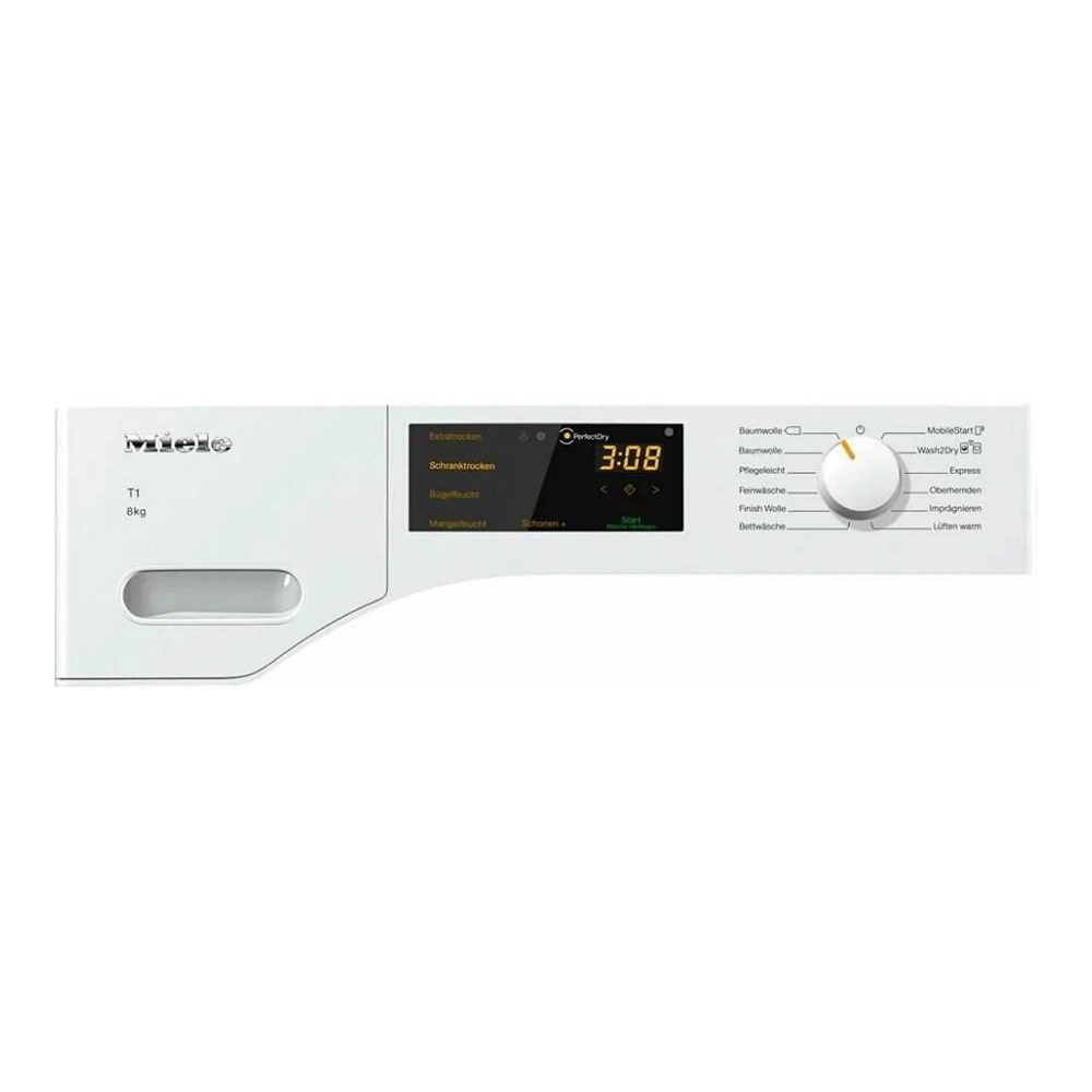 Сушильная машина Miele TWD260WP / 8 кг / A++ / Белый photo 3