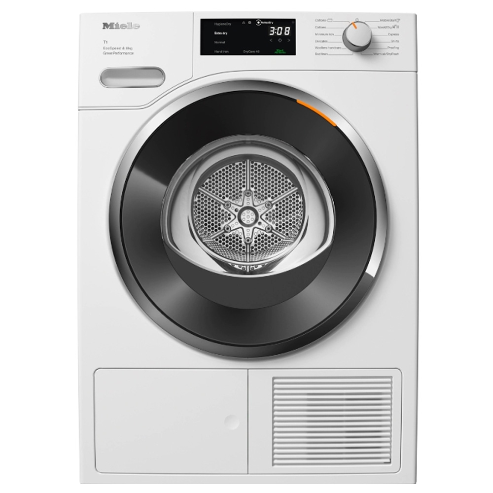 Masina de uscat rufe Miele TWF760WP / 8 kg / A+++ / Alb photo 1