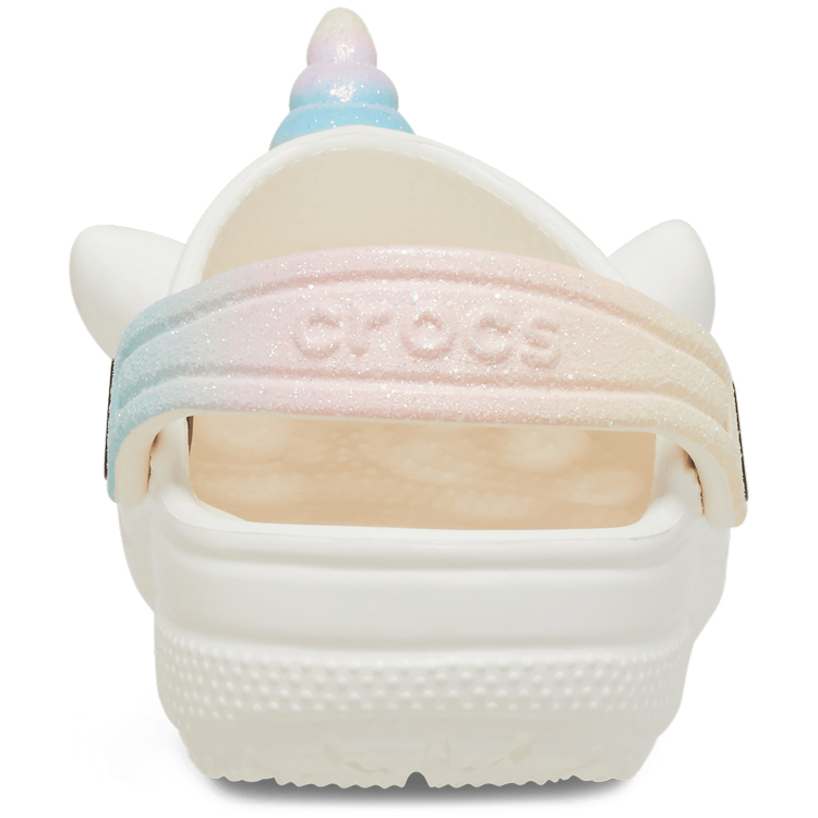 Slapi Crocs Classic IAM Rainbow Unicorn CgT pt Femei / 19-20 / Alb photo 5