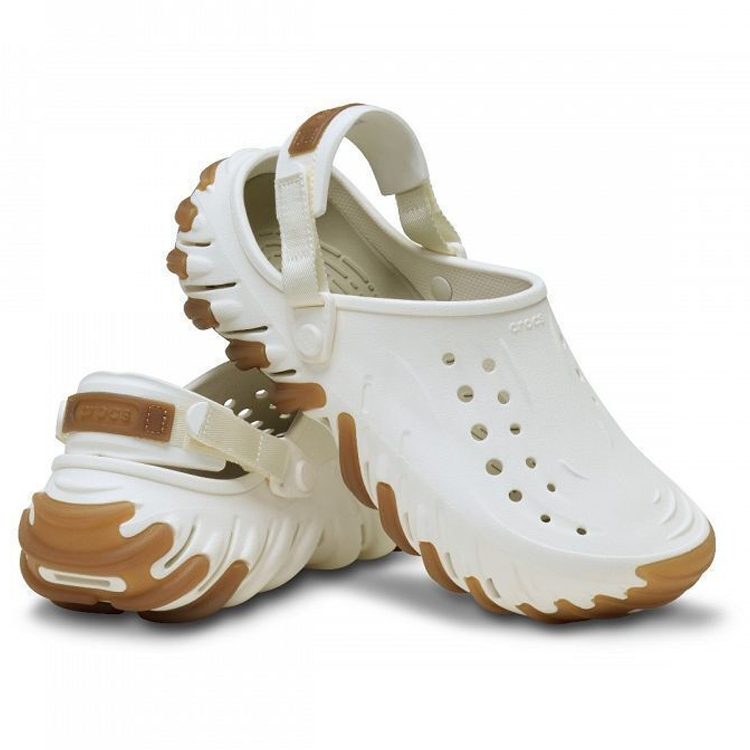 Slapi Crocs Echo Gum RO Clog pt Femei / 36-37 / Alb photo 5
