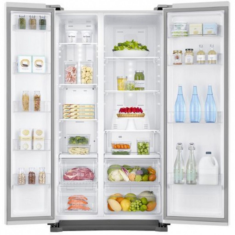 Frigider Side-by-Side Samsung RS57K4000WW / 569 l / 178.9 cm / A+ / Alb photo 2