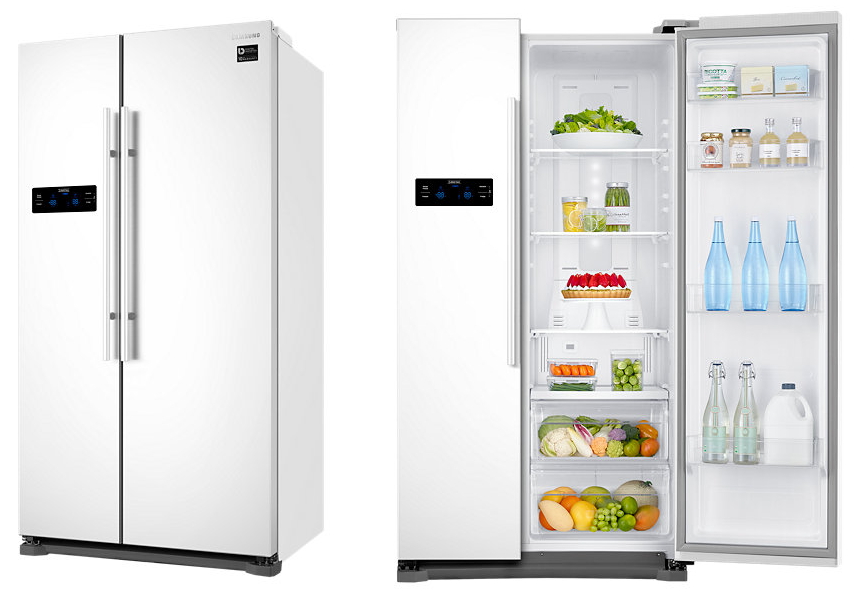 Frigider Side-by-Side Samsung RS57K4000WW / 569 l / 178.9 cm / A+ / Alb photo 3