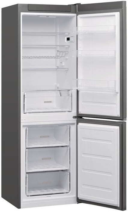 Frigider cu doua usi Whirlpool W5811EOX1 / 339 l / 188 cm / A+ / Gri photo 3